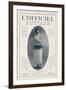 L'Officiel, December 15 1921 - Mlle Soria, Robe de Marshal&Armand-Delphi-Framed Art Print