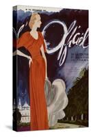 L'Officiel, December 1935 - Madeleine Vionnet-Lbenigni-Stretched Canvas