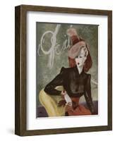 L'Officiel, December 1943-Lbenigni-Framed Art Print