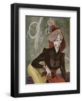 L'Officiel, December 1943-Lbenigni-Framed Art Print