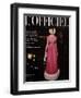 L'Officiel, December 1962 - Robe du Soir d'Yves Saint-Laurent en Tundra d'Abraham-Roland de Vassal-Framed Art Print