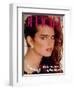 L'Officiel, December 1981 - Brooke Shields-Jean-Daniel Lorieux-Framed Art Print