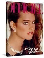 L'Officiel, December 1981 - Brooke Shields-Jean-Daniel Lorieux-Stretched Canvas