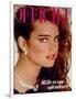 L'Officiel, December 1981 - Brooke Shields-Jean-Daniel Lorieux-Framed Art Print