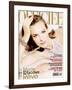 L'Officiel, December 1997 - Carole Bouquet-André Rau-Framed Art Print