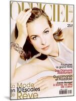 L'Officiel, December 1997 - Carole Bouquet-André Rau-Mounted Art Print