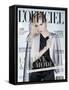 L'Officiel, December 2009 - Vahina-Andrea Spotorno-Framed Stretched Canvas