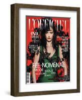 L'Officiel, December 2011 - Eva Green-Satoshi Saikusa-Framed Art Print