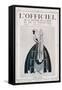 L'Officiel, February 15 1922 - Jeanne Lanvin (Illustration)-Delphi-Framed Stretched Canvas