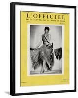 L'Officiel, February 1927 - Redfern-Madame D'Ora-Framed Art Print