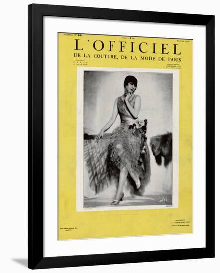 L'Officiel, February 1927 - Redfern-Madame D'Ora-Framed Premium Giclee Print