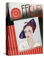 L'Officiel, February 1935 - Marie Alphonsine-S. Chompré & A.P. Covillot-Stretched Canvas