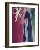 L'Officiel, February 1939 - Madeleine Vionnet-Lbenigni-Framed Art Print