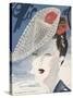 L'Officiel, February 1940 - Rose Valois-Lbenigni-Stretched Canvas