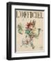 L'Officiel, February 1950 - Printemps-Pierre Pagès-Framed Art Print