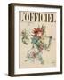 L'Officiel, February 1950 - Printemps-Pierre Pagès-Framed Art Print