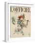 L'Officiel, February 1950 - Printemps-Pierre Pagès-Framed Art Print