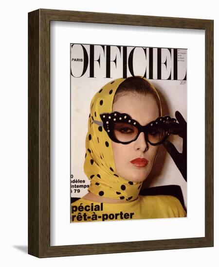 L'Officiel, February 1979-Michel Picard-Framed Art Print