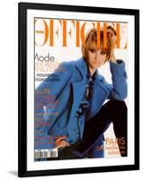 L'Officiel, February 1995 - Shalom-Francesco Scavullo-Framed Art Print