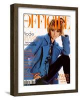 L'Officiel, February 1995 - Shalom-Francesco Scavullo-Framed Art Print