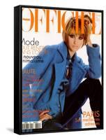 L'Officiel, February 1995 - Shalom-Francesco Scavullo-Framed Stretched Canvas