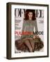 L'Officiel, February 2002 - Kristina Chrastekova-Thiemo Sander-Framed Art Print