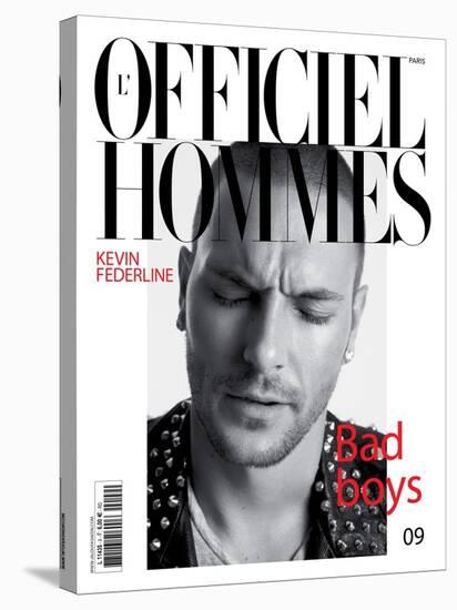 L'Officiel, Hommes August 2007 - Kevin Federline-Milan Vukmirovic-Stretched Canvas