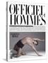 L'Officiel, Hommes August 2008 - Roberto Bolle-Milan Vukmirovic-Stretched Canvas