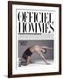 L'Officiel, Hommes August 2008 - Roberto Bolle-Milan Vukmirovic-Framed Art Print