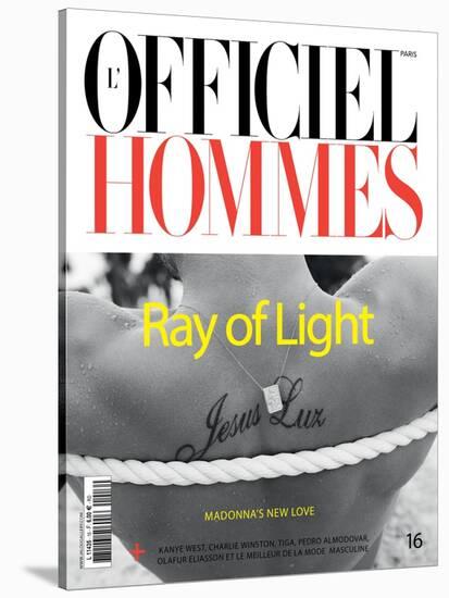 L'Officiel, Hommes June 2009 - Jesus Luz-Milan Vukmirovic-Stretched Canvas