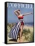 L'Officiel - Jacques Heim, Ensemble de Plage en Coton-Philippe Pottier-Framed Stretched Canvas