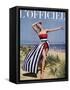 L'Officiel - Jacques Heim, Ensemble de Plage en Coton-Philippe Pottier-Framed Stretched Canvas