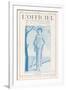 L'Officiel, January 15 1922 - Robe de Molyneux-Delphi-Framed Art Print