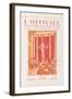 L'Officiel, January 1925 - O Kou-Moura-J. Suzanne Talbot-Framed Art Print