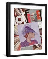 L'Officiel, January 1935 - Monte-Carlo/Maggy Rouff-A.P. Covollot-Framed Art Print