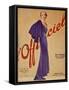 L'Officiel, January 1936 - Loretta de Marcel Rochas-J. H. Lartogue-Framed Stretched Canvas