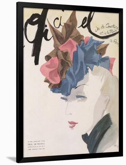 L'Officiel, January 1942-Lbenigni-Framed Art Print