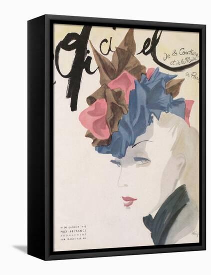 L'Officiel, January 1942-Lbenigni-Framed Stretched Canvas