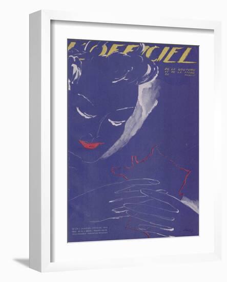 L'Officiel, January-February 1945-Lbenigni-Framed Art Print