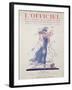 L'Officiel, July 1924 - Robe d'Après-Midi Très Fleurie-Jeanne Lanvin-Framed Art Print