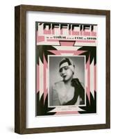 L'Officiel, July 1928 - Mlle Marcelle-Madame D'Ora-Framed Art Print