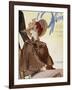 L'Officiel, July 1936 - A La Reigne d'Angleterre-Lbenigni-Framed Art Print