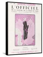 L'Officiel, June 1925 - Fleur Étrange-Drecoll-Framed Stretched Canvas