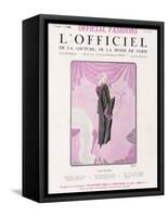 L'Officiel, June 1925 - Fleur Étrange-Drecoll-Framed Stretched Canvas