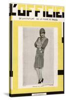 L'Officiel, June 1928 - Mlle Lily Damita-Madame D'Ora-Stretched Canvas