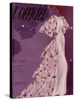 L'Officiel, June 1937 - Madeleine Vionnet-Lbenigni-Stretched Canvas