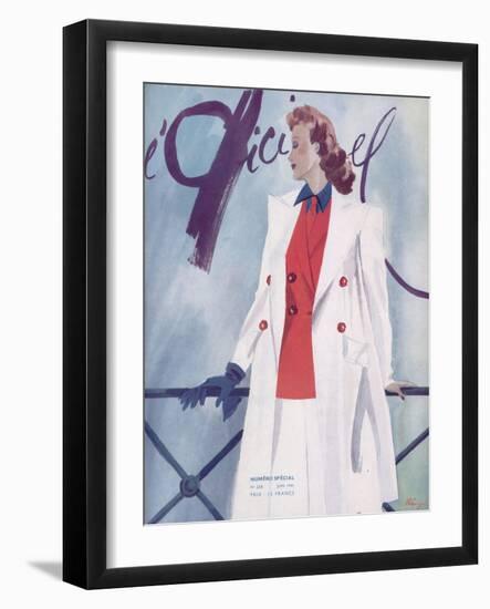 L'Officiel, June 1941-Lbenigni-Framed Art Print