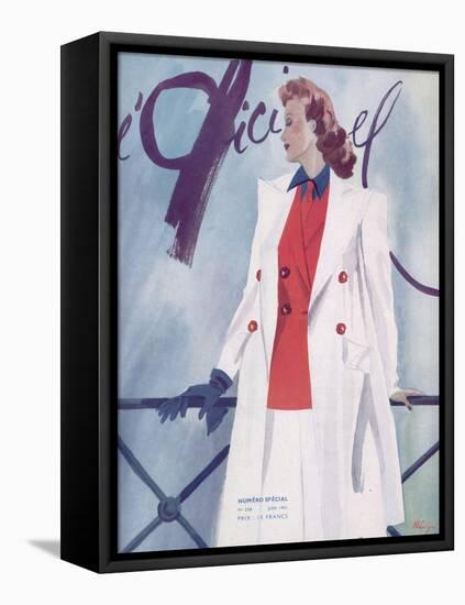 L'Officiel, June 1941-Lbenigni-Framed Stretched Canvas