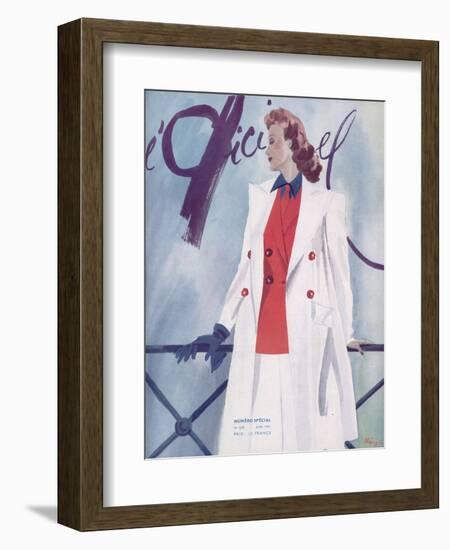 L'Officiel, June 1941-Lbenigni-Framed Art Print