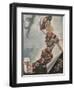 L'Officiel, June 1942 - Paquin, Bijoux de Mauboussin-Lbenigni-Framed Art Print